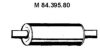FORD 1492193 Middle Silencer